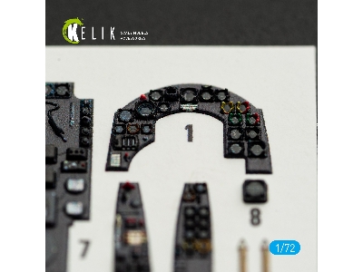 Arado Ar-240 - Interior 3d-decals (For Revell Kits) - zdjęcie 7