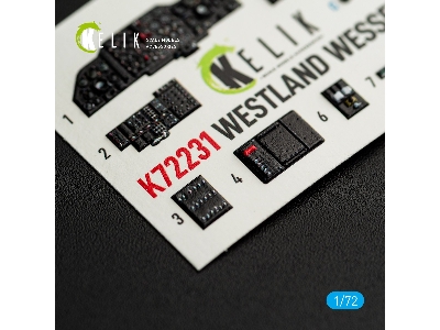 Westland Wessex Hc.2 - Interior 3d-decals (For Airfix Kits) - zdjęcie 5