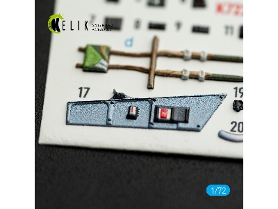 Dassault Mirage 2000 C - Interior 3d-decals (For Dream Modelkits) - zdjęcie 5