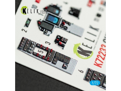 Chinese J-10 B - Interior 3d-decals (For Trumpeter Kits) - zdjęcie 4
