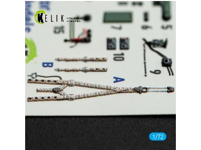 Supermarine Spitfire Pr A/B/E Types - Interior 3d-decals (For Ibg Kits) - zdjęcie 5