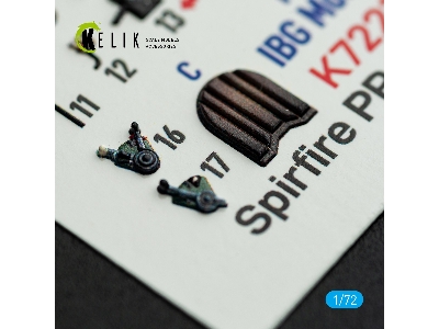 Supermarine Spitfire Pr A/B/E Types - Interior 3d-decals (For Ibg Kits) - zdjęcie 7