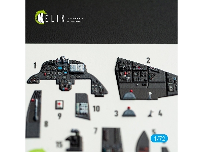 Mil Mi-35 / Mi-24 - Interior 3d-decals (For Italeri Kits) - zdjęcie 3