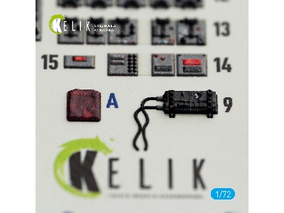 Lockhhed F-104 J - Interior 3d-decals (For Fine Molds Kits) - zdjęcie 6