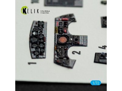 Lockhhed F-104 J - Interior 3d-decals (For Fine Molds Kits) - zdjęcie 9