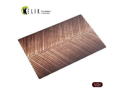 Wooden Bridge (Ostland Bridge 1943) Base - Acrylic (3 X 280 X 180 Mm / 170 G) - zdjęcie 1