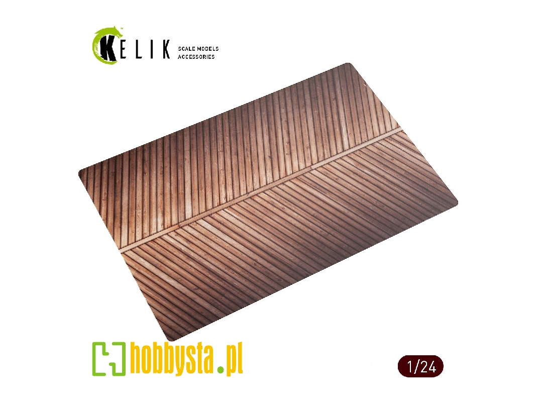 Wooden Bridge (Ostland Bridge 1943) Base - Acrylic (3 X 280 X 180 Mm / 170 G) - zdjęcie 1