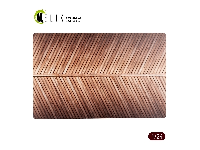 Wooden Bridge (Ostland Bridge 1943) Base - Acrylic (3 X 280 X 180 Mm / 170 G) - zdjęcie 2