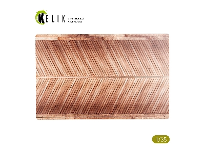 Wooden Bridge (Ostland Bridge 1943) Base - Acrylic (3 X 280 X 180 Mm / 170 G) - zdjęcie 2