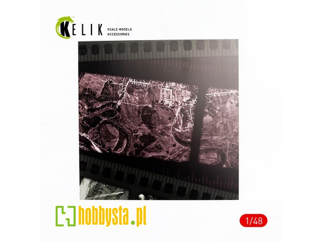 Photoreconnaisance Plane Stand Base - Acrylic (3 X 240 X 240 Mm / 190 G) - zdjęcie 1