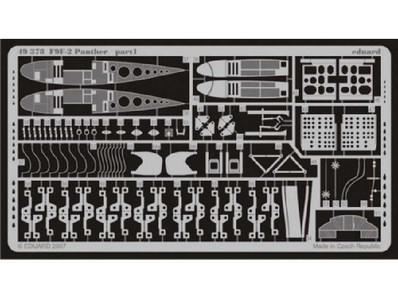 F9F-2 S. A. 1/48 - Trumpeter - blaszki - zdjęcie 1 F9F-2 S. A. 1/48 - Trumpeter - blaszki - zdjęcie 1