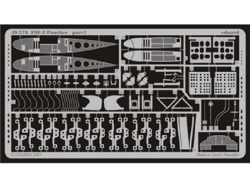  F9F-2 S. A. 1/48 - Trumpeter - blaszki - zdjęcie 1