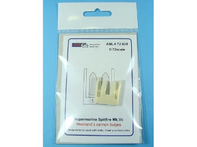 Supermarine Spitfire Mk.Vc Westland´s Cannon Bulges (Designed To Be Used With Airfix, Smer And Sword Kits) - zdjęcie 2