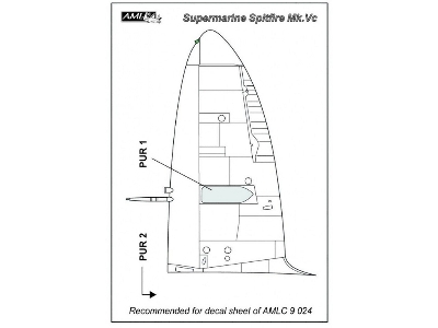 Supermarine Spitfire Mk.Vc Westland´s Cannon Bulges (Designed To Be Used With Airfix, Smer And Sword Kits) - zdjęcie 3