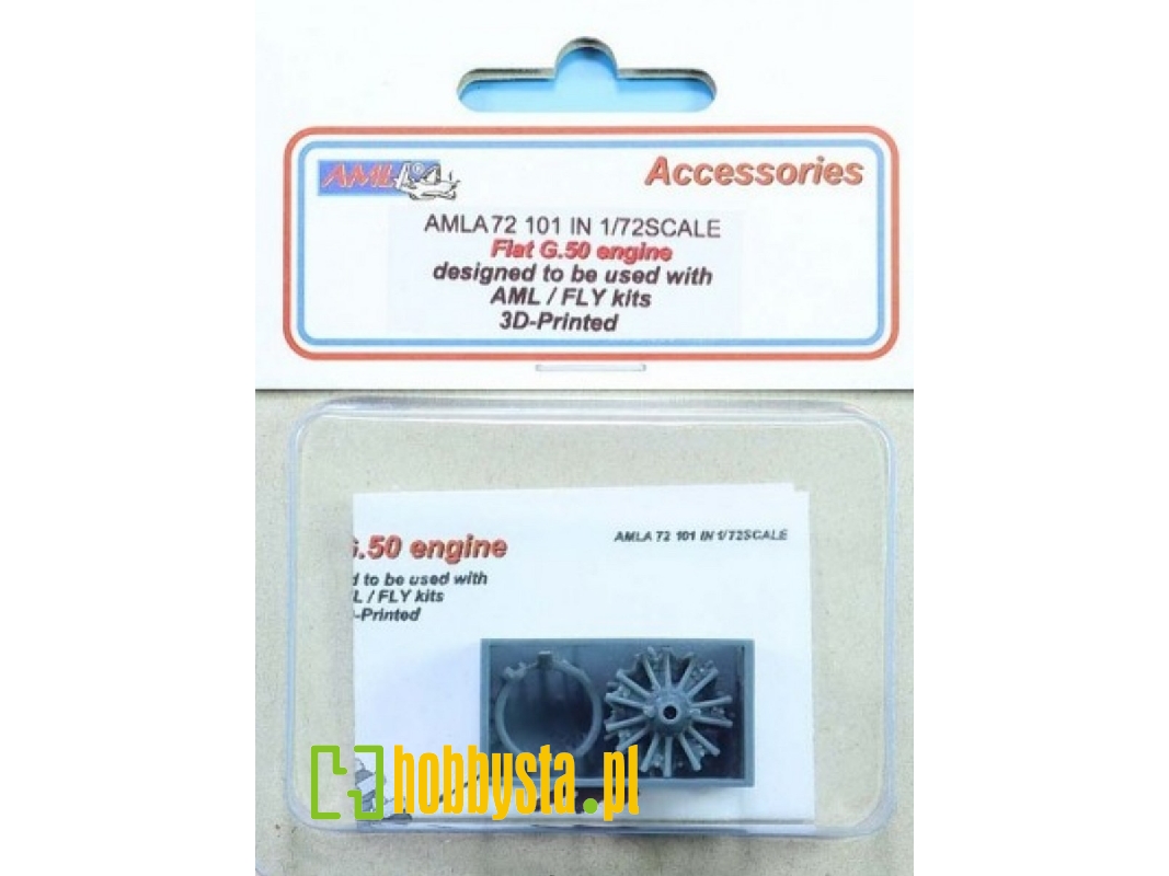 Fiat G.50 - Engine (3d-printed / For Aml And Fly Kits) - zdjęcie 1