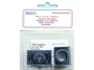 Arado Ar 196 - Engine (3d-printed / For Heller And Sword Kits) - zdjęcie 1