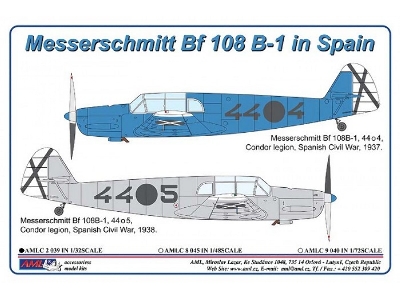 Messerschmitt Bf-108 In Spain - zdjęcie 1