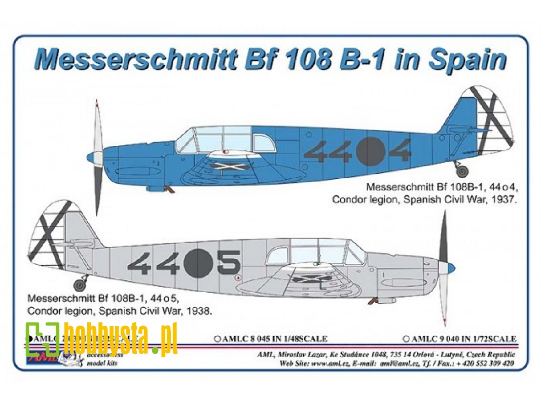 Messerschmitt Bf-108 In Spain - zdjęcie 1