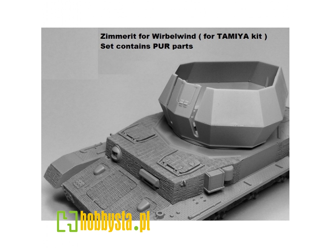 Wirbelwind - Zimmerit (For Tamiya Kits) - zdjęcie 1