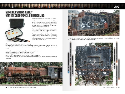 Ak Learning 13 - Weathering Pencil Techniques (Spanish) - zdjęcie 2