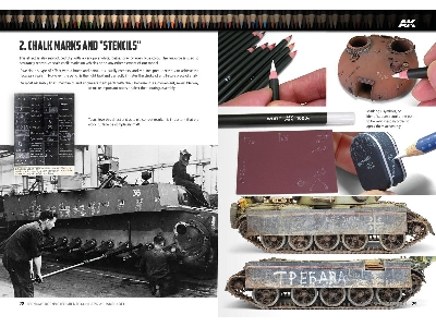 Ak Learning 13 - Weathering Pencil Techniques (Spanish) - zdjęcie 3