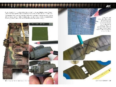 Ak Learning 13 - Weathering Pencil Techniques (Spanish) - zdjęcie 5