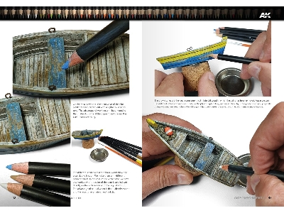 Ak Learning 13 - Weathering Pencil Techniques (Spanish) - zdjęcie 9