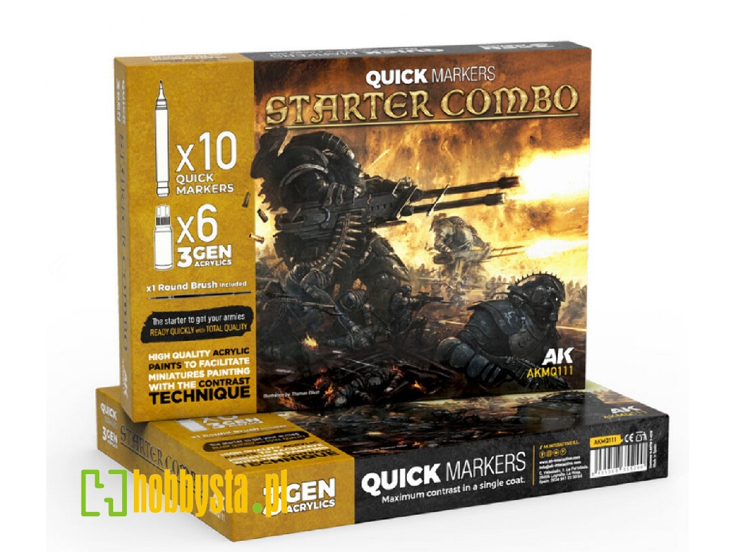 Starter Combo Quick Markers And 3gen Set - zdjęcie 1