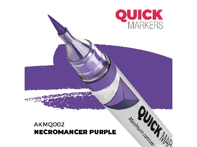 Akmq002 Necromancer Purple - Quick Marker - zdjęcie 1
