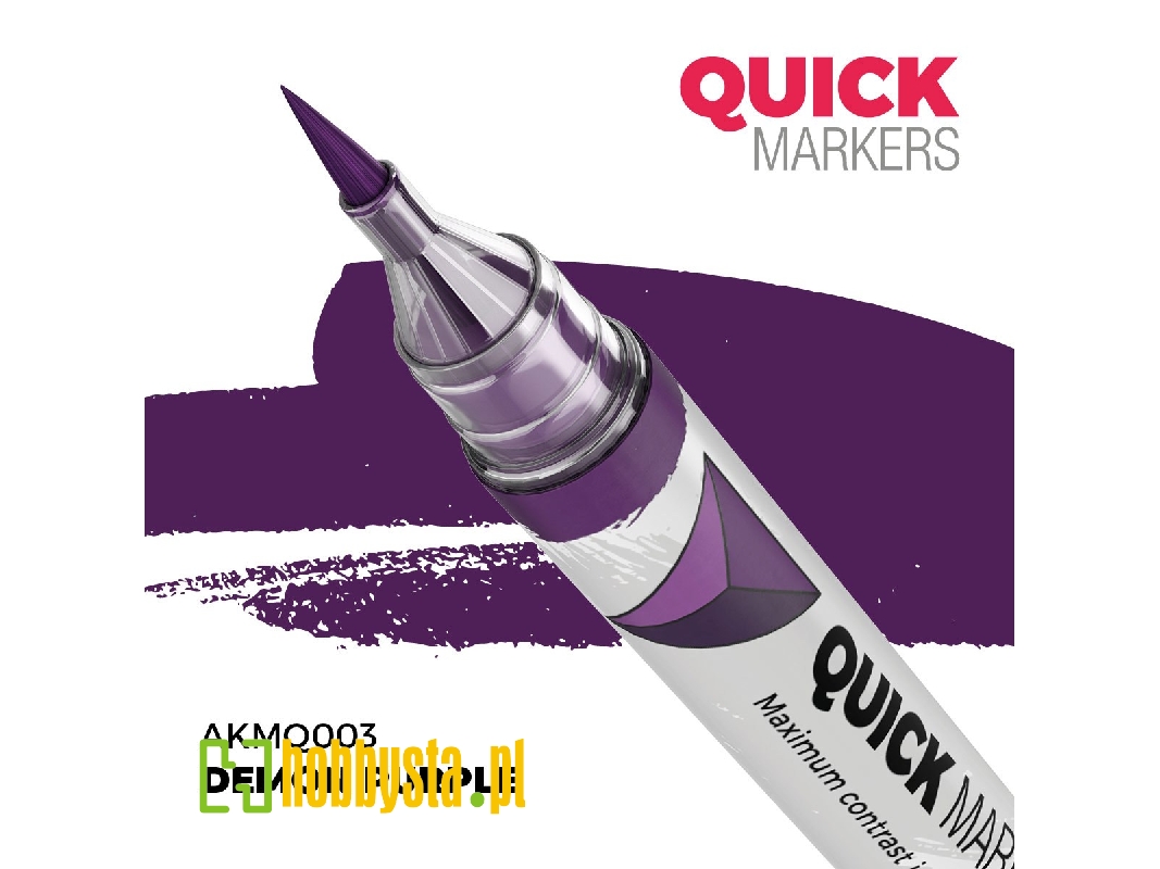 Akmq003 Demon Purple - Quick Marker - zdjęcie 1
