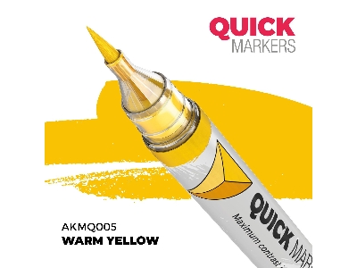 Akmq005 Warm Yellow - Quick Marker - zdjęcie 1