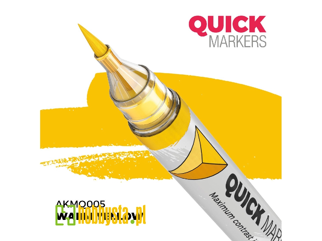 Akmq005 Warm Yellow - Quick Marker - zdjęcie 1