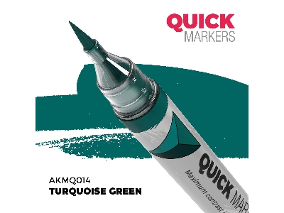 Akmq014 Turquoise Green - Quick Marker - zdjęcie 1