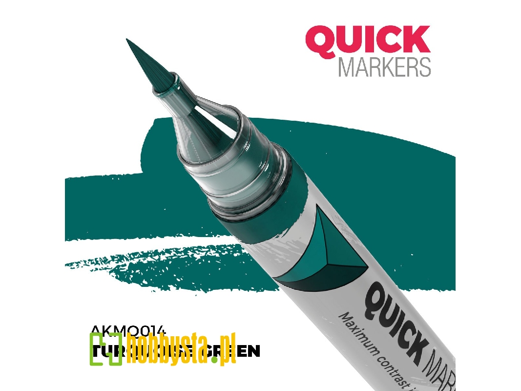 Akmq014 Turquoise Green - Quick Marker - zdjęcie 1