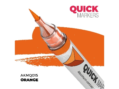 Akmq015 Orange - Quick Marker - zdjęcie 1