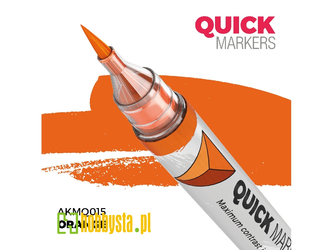 Akmq015 Orange - Quick Marker - zdjęcie 1
