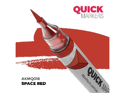 Akmq016 Space Red - Quick Marker - zdjęcie 1