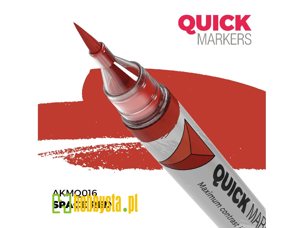 Akmq016 Space Red - Quick Marker - zdjęcie 1