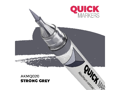 Akmq020 Strong Grey - Quick Marker - zdjęcie 1