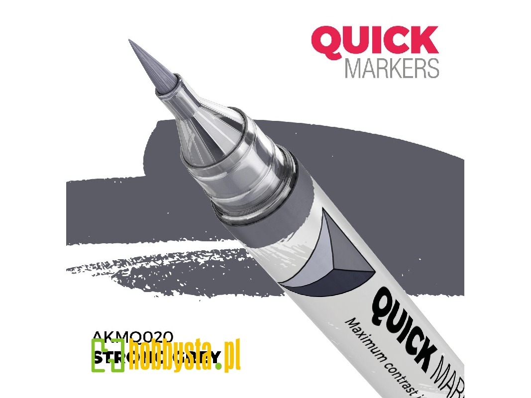 Akmq020 Strong Grey - Quick Marker - zdjęcie 1