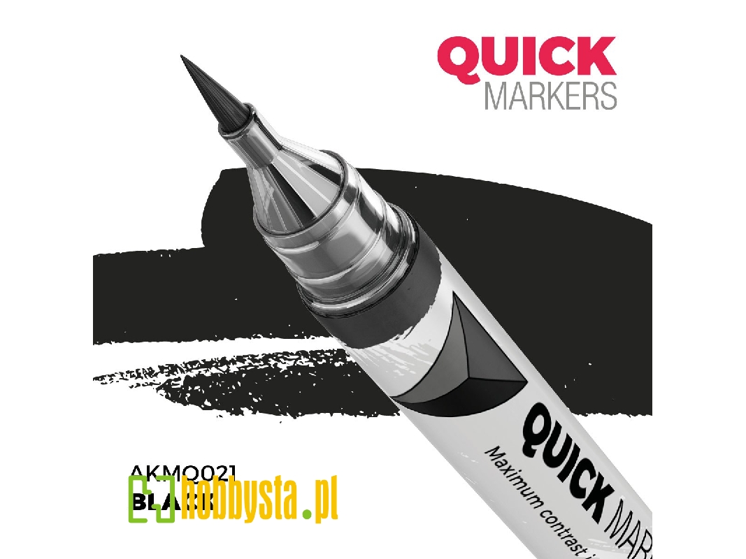 Akmq021 Black - Quick Marker - zdjęcie 1