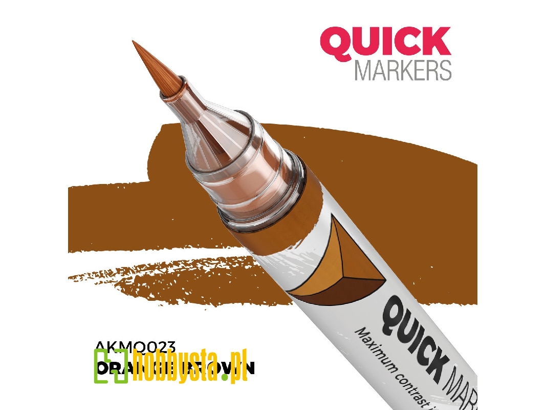 Akmq023 Orange Brown - Quick Marker - zdjęcie 1