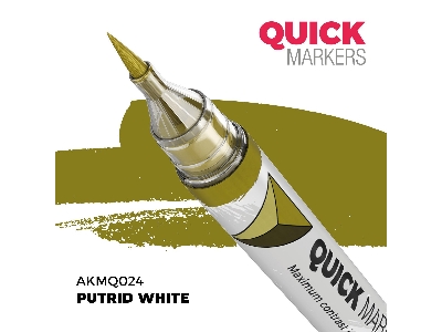 Akmq024 Putrid White - Quick Marker - zdjęcie 1