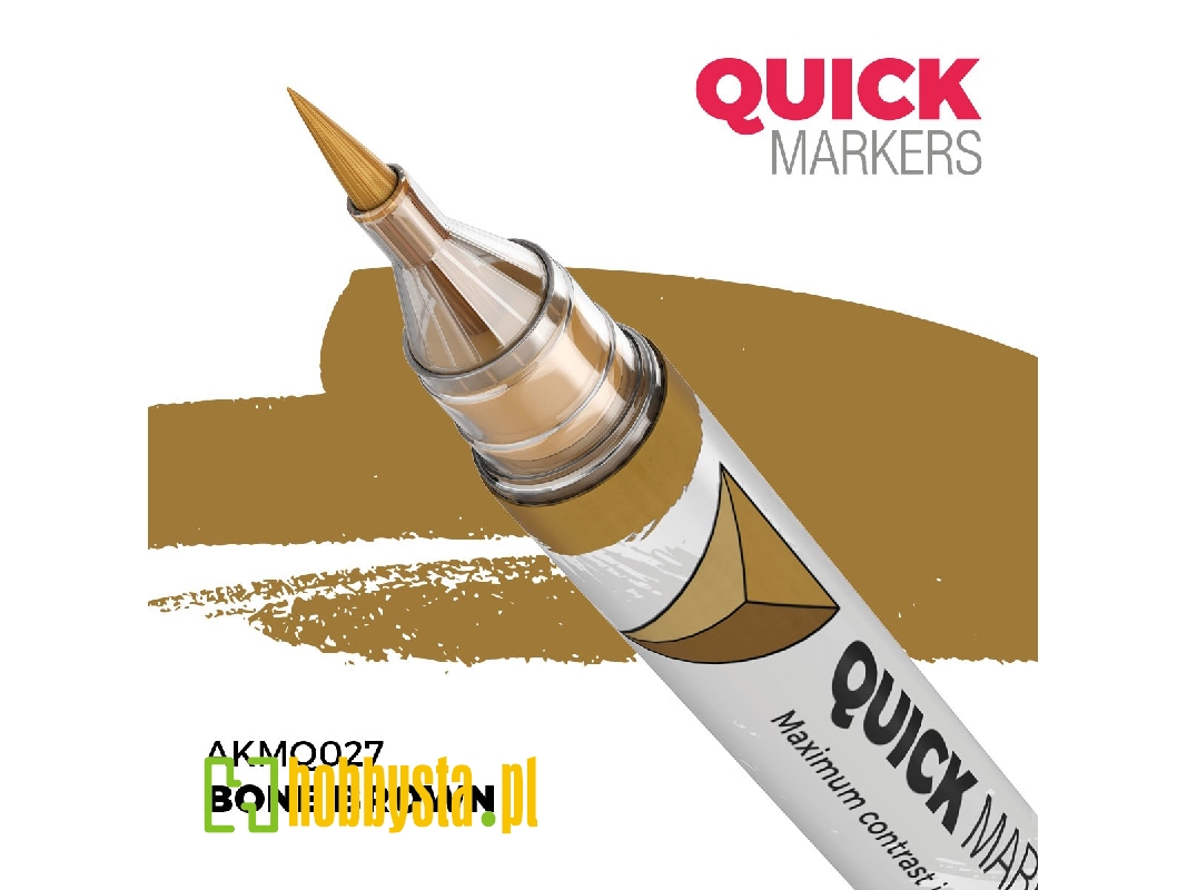 Akmq027 Bone Brown - Quick Marker - zdjęcie 1