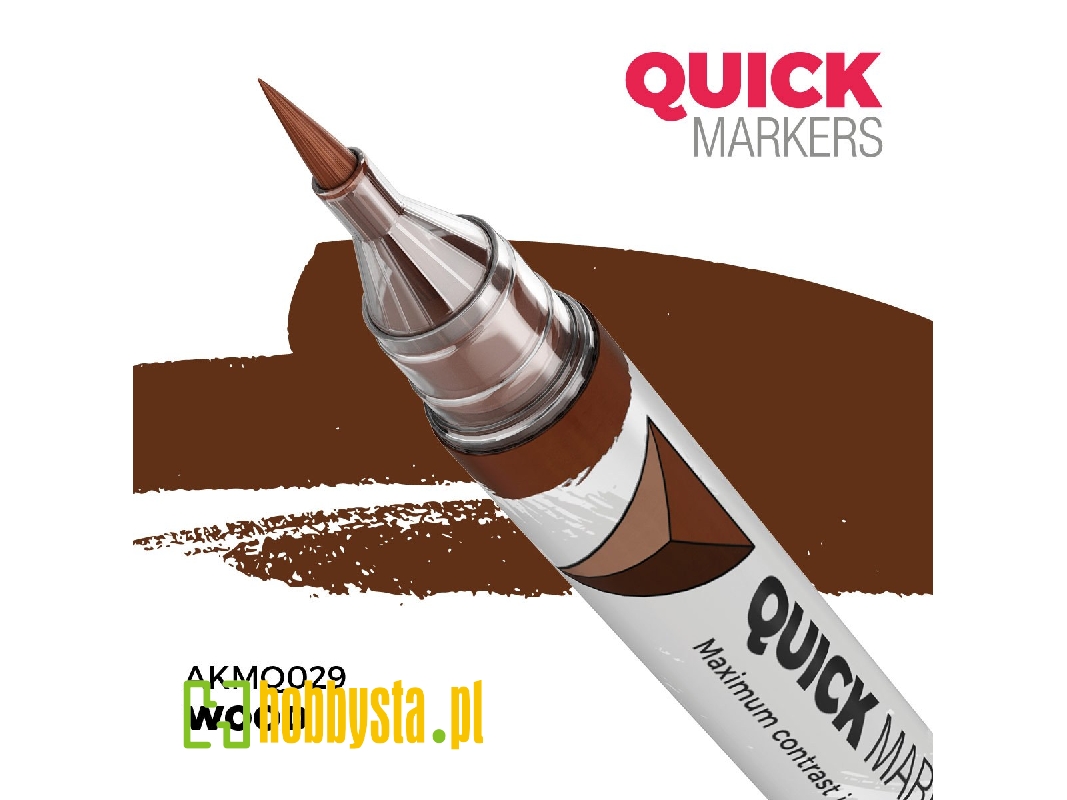 Akmq029 Wood - Quick Marker - zdjęcie 1