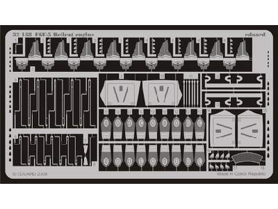  F6F-5 engine 1/32 - Trumpeter - blaszki - zdjęcie 1