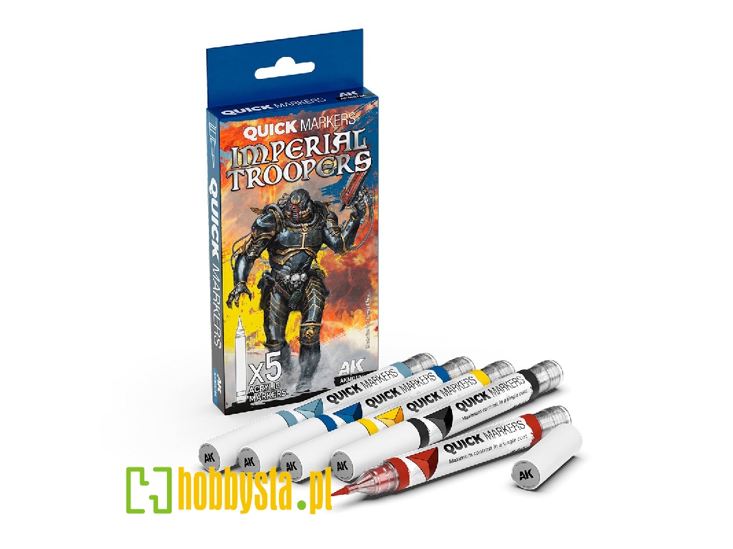 Akmq104 Imperial Troopers - Quick Markers Set - zdjęcie 1