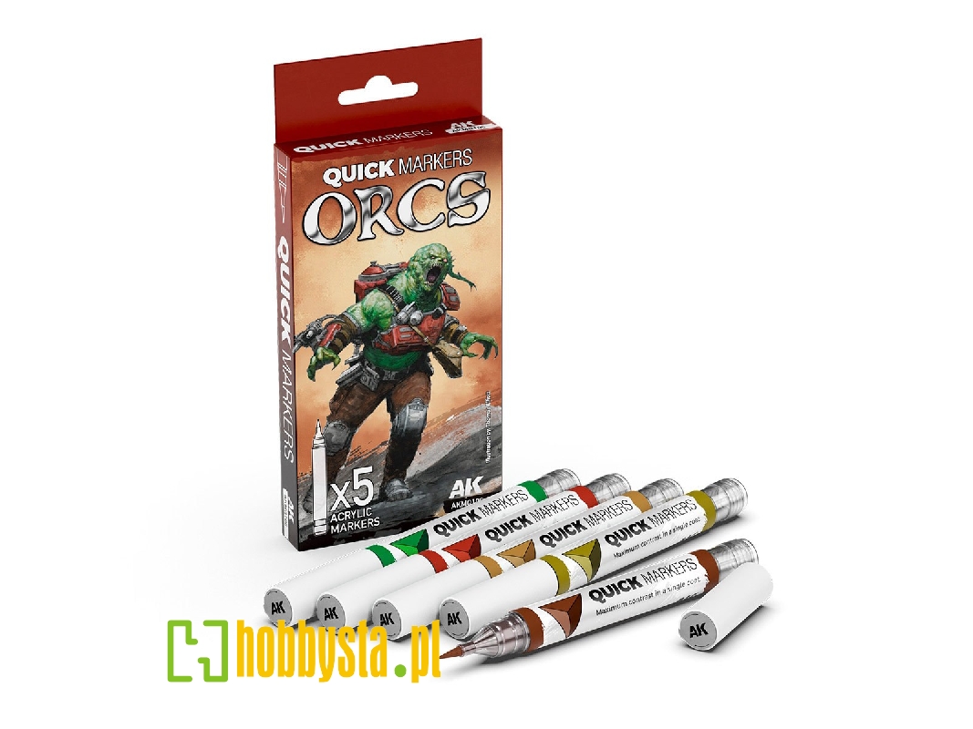 Akmq106 Orcs Quick - Markers Set - zdjęcie 1