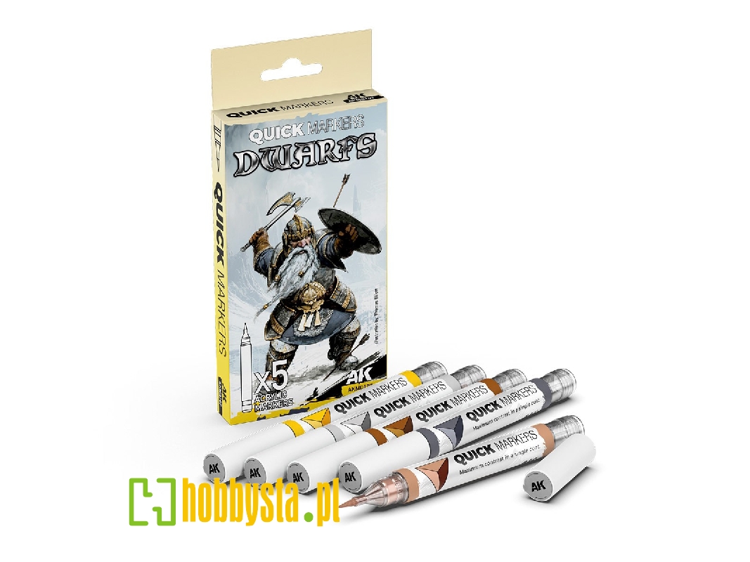 Akmq107 Dwarfs Quick - Markers Set - zdjęcie 1