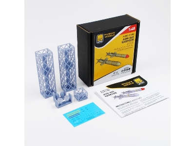 Agm-84 D Harpoon (2 Pcs / 3d-printed) - zdjęcie 2